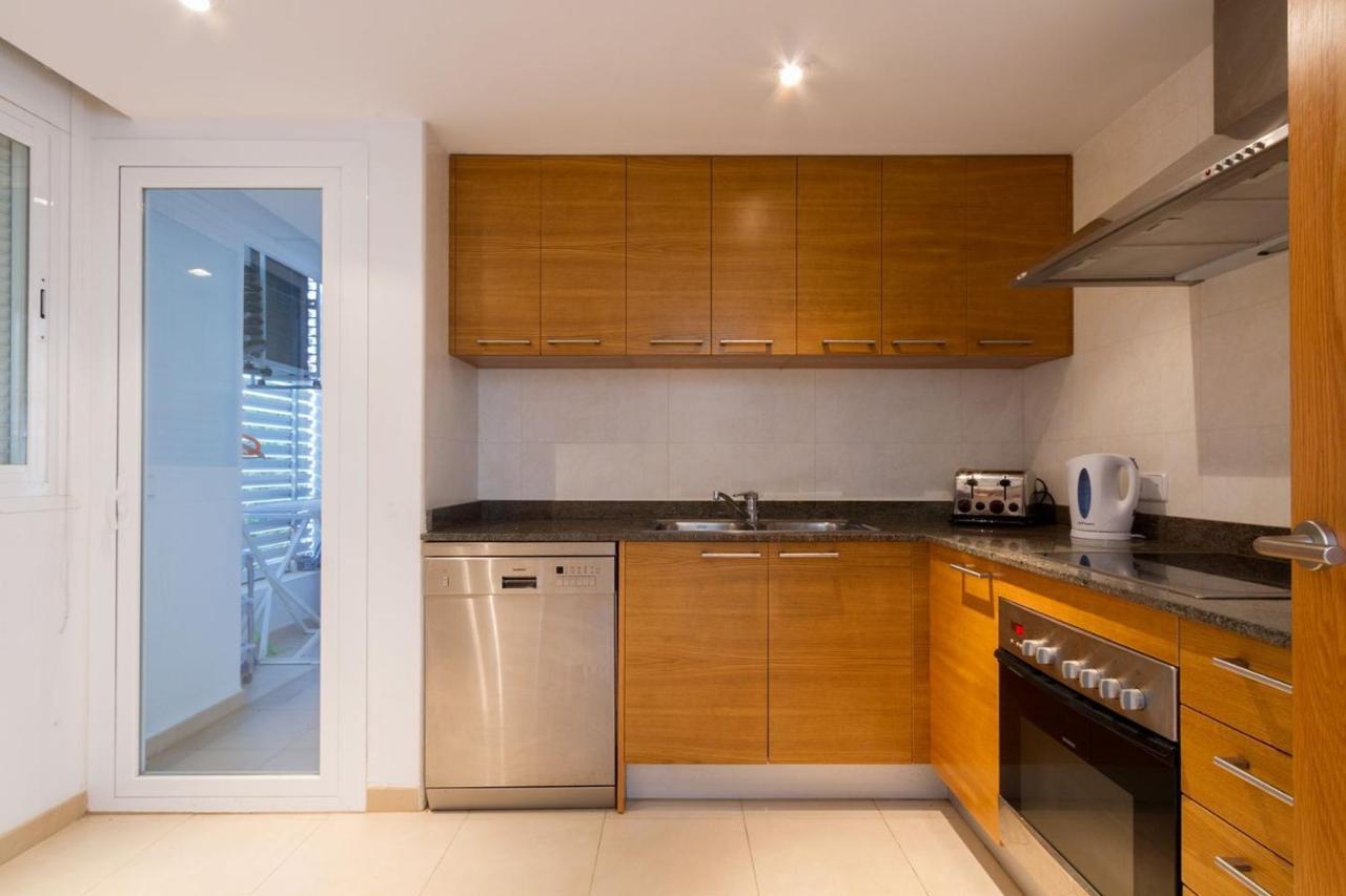 Ground Floor With Private Garden Bellresguard Apartment Port de Pollença Ngoại thất bức ảnh